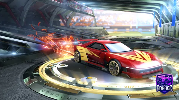 A Rocket League car design from RgCardinal1019