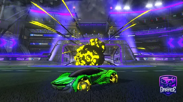 A Rocket League car design from ljfydyofot