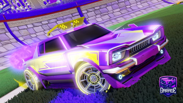 A Rocket League car design from Lucasoggy9