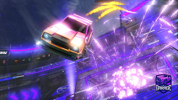 A Rocket League car design from SAGETRL