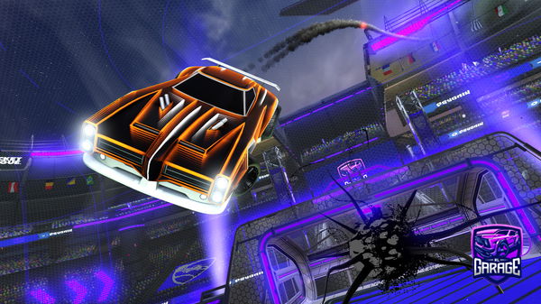 A Rocket League car design from MrSSL