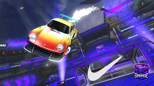 A Rocket League car design from FNA-estro-blu