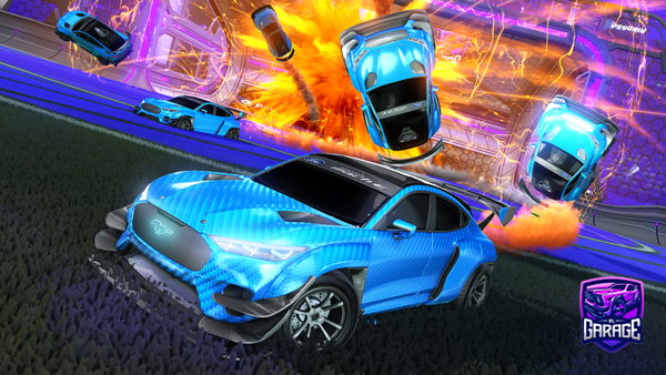 A Rocket League car design from supernova2647