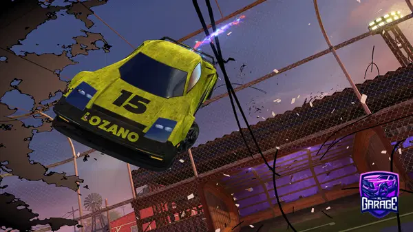 A Rocket League car design from Ampeelmeal