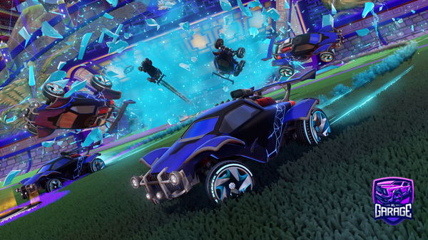 A Rocket League car design from Saiyzen999