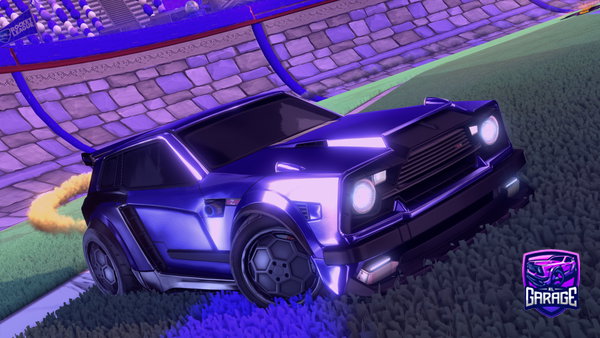 A Rocket League car design from Poikagang
