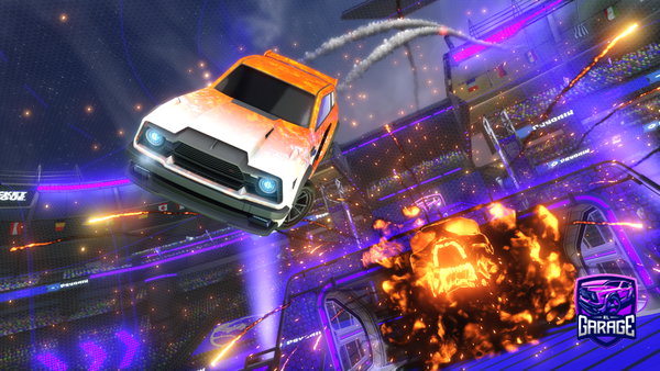 A Rocket League car design from HERKK