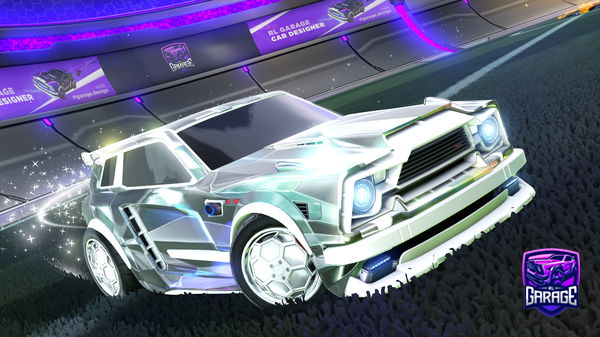 A Rocket League car design from Fortech_NFS