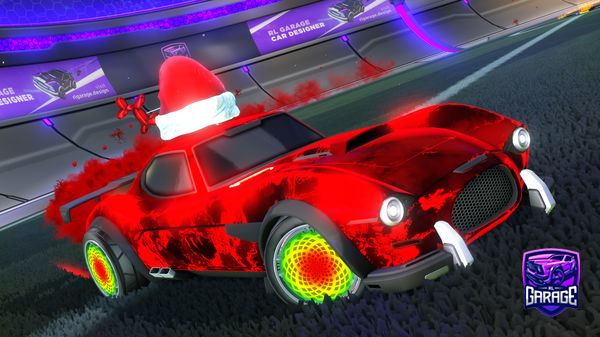 A Rocket League car design from Wxnder_rl