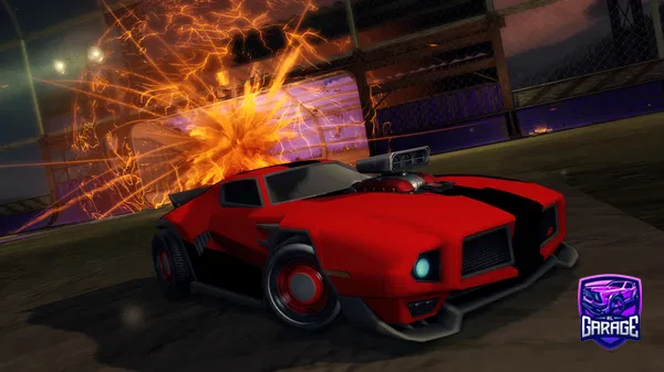 A Rocket League car design from Gunshy