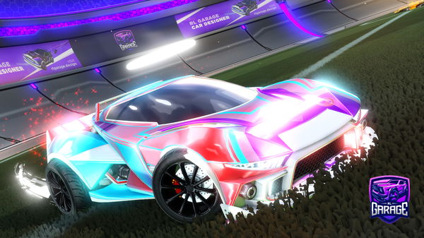 A Rocket League car design from Jplhproplay