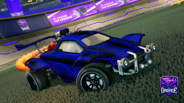 A Rocket League car design from ChewwyBwossom