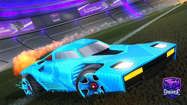 A Rocket League car design from NRG_dhidby