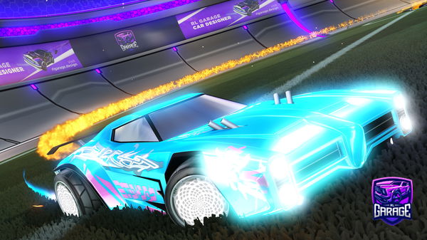 A Rocket League car design from floopdafinn