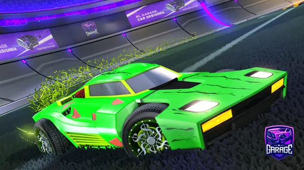A Rocket League car design from Muddy_bud