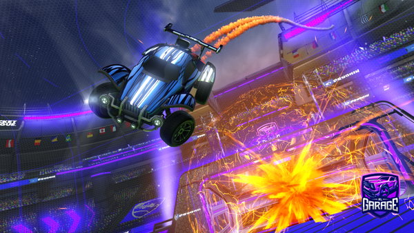 A Rocket League car design from masterofthegame