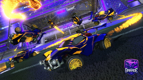 A Rocket League car design from lUiSoRRL