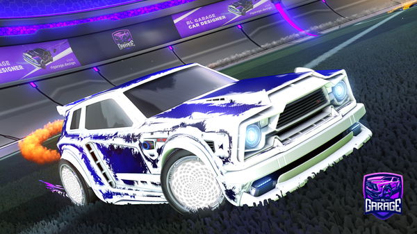 A Rocket League car design from Ksimo_