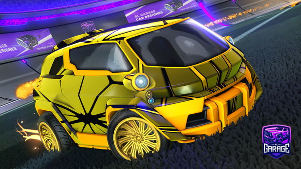 A Rocket League car design from Darthmaul123853