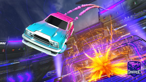 A Rocket League car design from dhsuusns