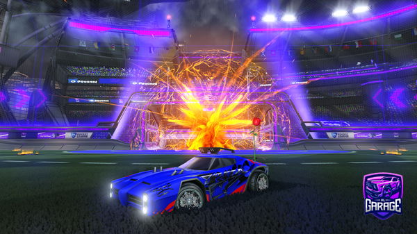 A Rocket League car design from Plenktton