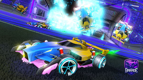 A Rocket League car design from Ironicaly