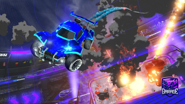 A Rocket League car design from Dogedad2012