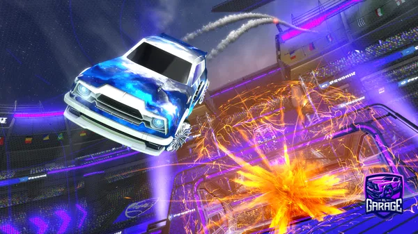 A Rocket League car design from YvngVett