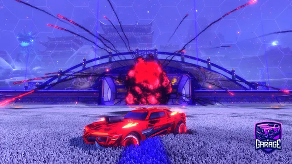 A Rocket League car design from Hypersonic_