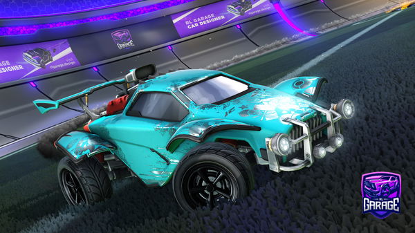 A Rocket League car design from drft_rl