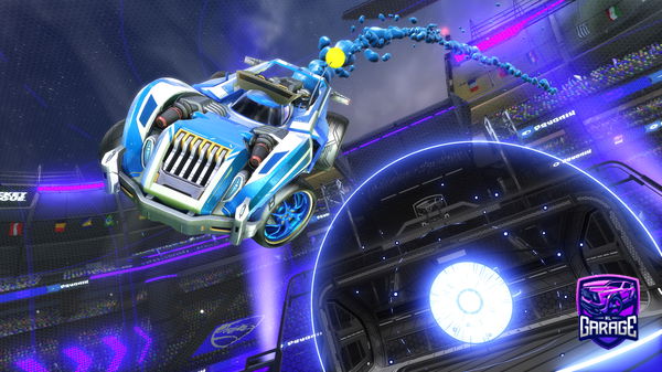 A Rocket League car design from blacktom0