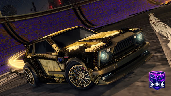 A Rocket League car design from clarinhyaaauwu