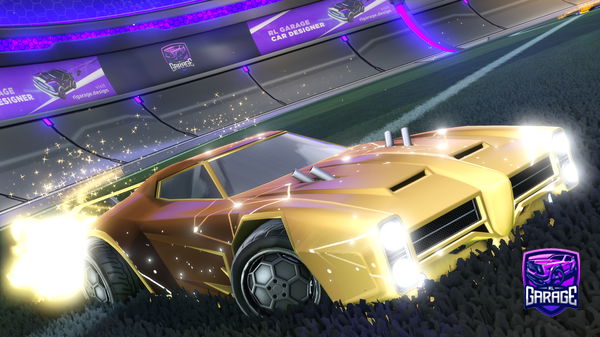 A Rocket League car design from FrogzPVPz