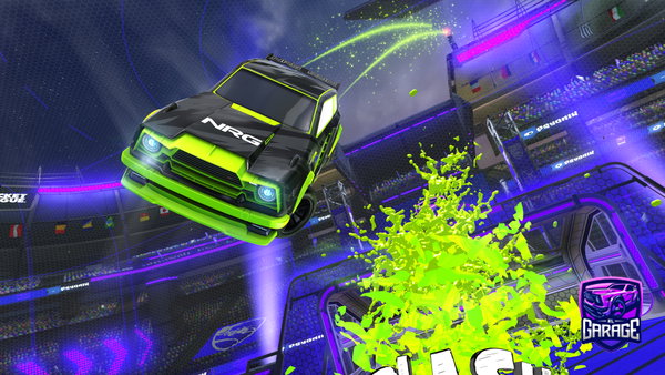 A Rocket League car design from Weaky_