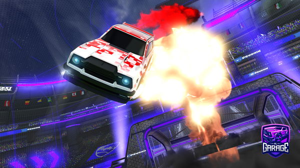 A Rocket League car design from AstroZX