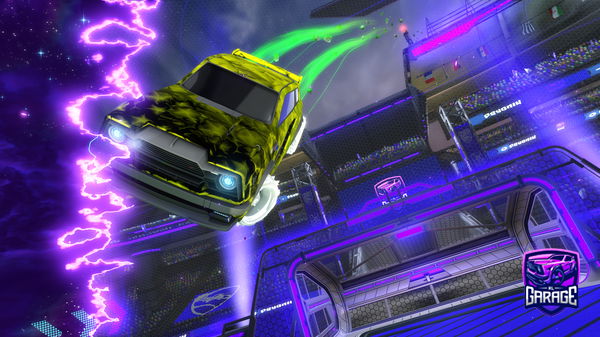 A Rocket League car design from sivertenok