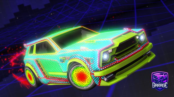 A Rocket League car design from Sonnydagoat
