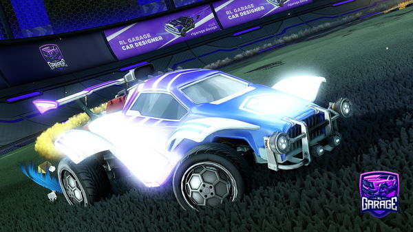 A Rocket League car design from Simplynull