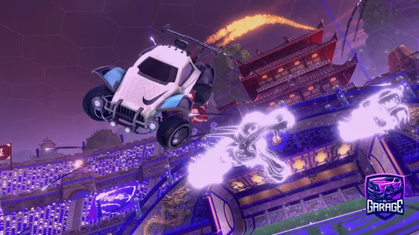 A Rocket League car design from Crayonzs