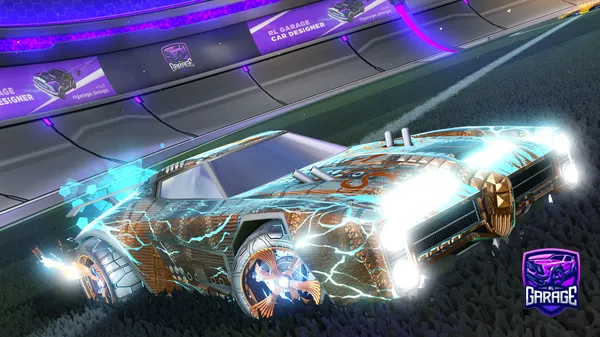 A Rocket League car design from GalaxyPhysix