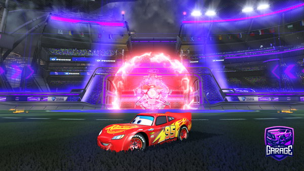 A Rocket League car design from BloxWasTaken