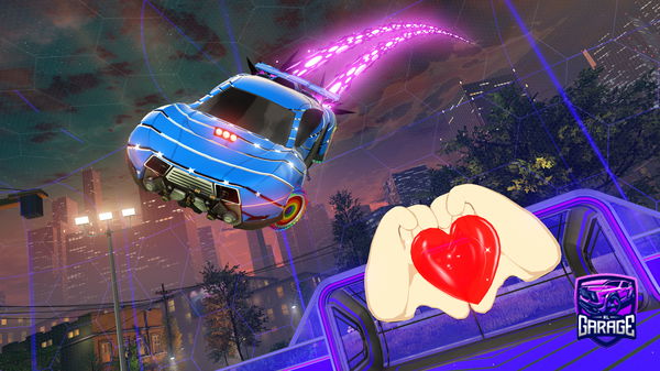 A Rocket League car design from JamesWilliams