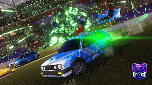 A Rocket League car design from HELL78