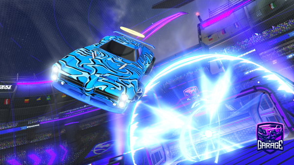 A Rocket League car design from nika070630