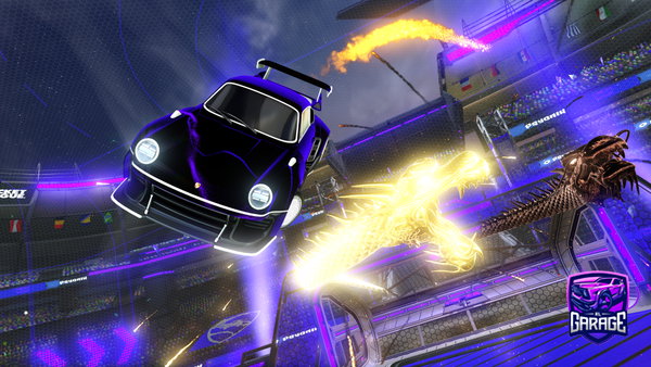 A Rocket League car design from Gertrudis