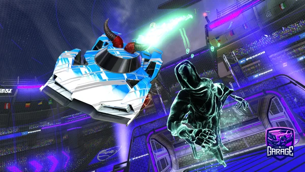 A Rocket League car design from Pur1nk1tten