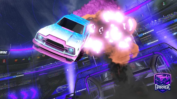 A Rocket League car design from bannana69