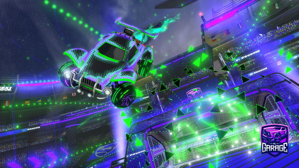 A Rocket League car design from scudy112