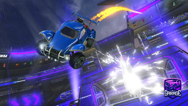 A Rocket League car design from Akji