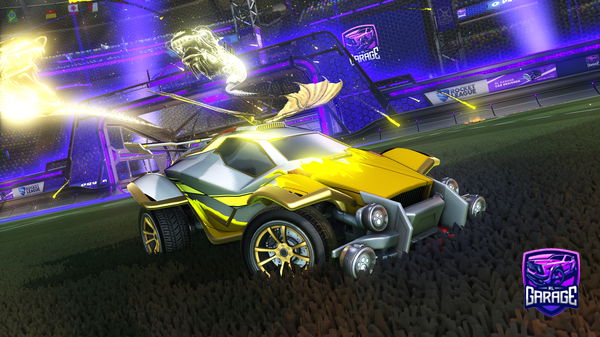 A Rocket League car design from DarkCharxDesigns